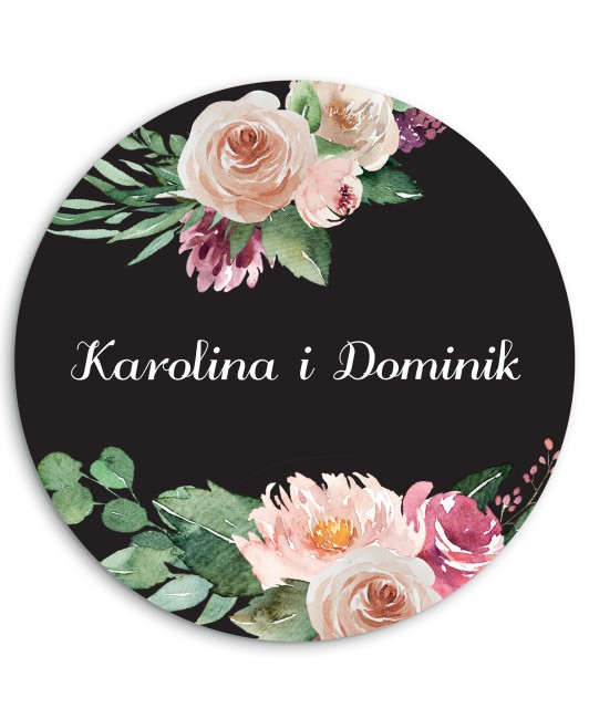 Menu weselne okrągłe...