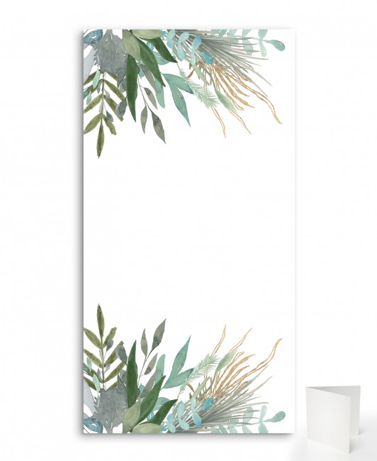 Menu weselne składane z...