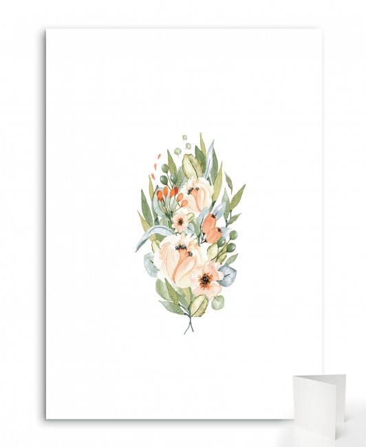 Składane zaproszenie ślubne...