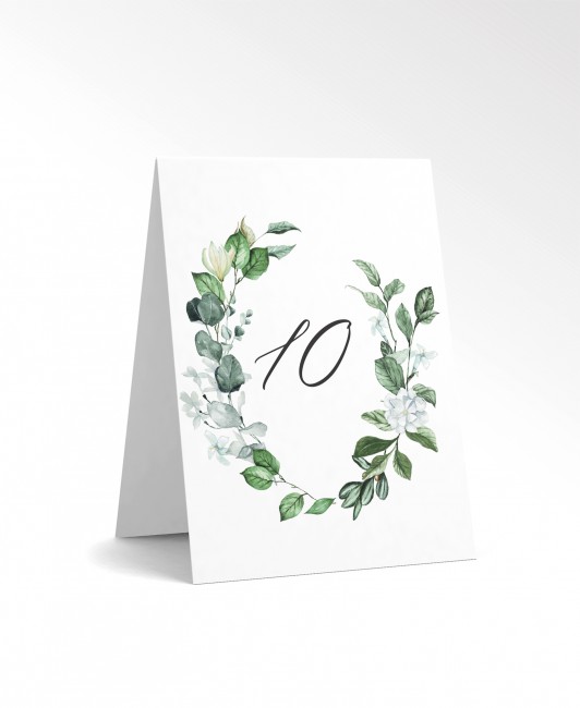 Numer stolika - motyw...