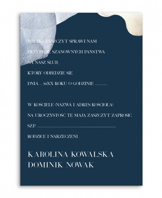 Eleganckie zaproszenie...