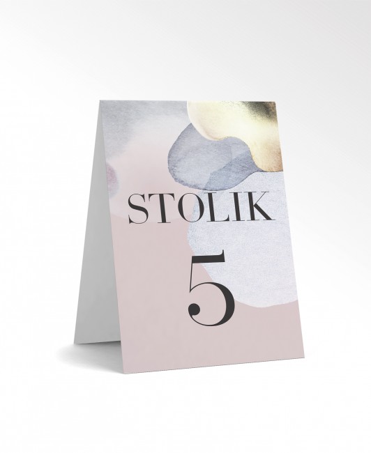 Składany numer stolika -...