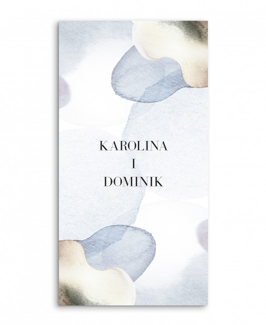 Menu weselne eleganckie z...