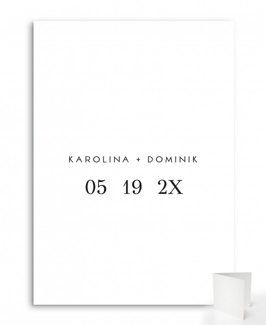 Zaproszenie ślubne w stylu...