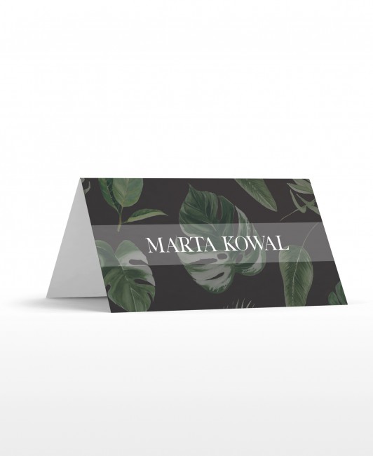 Winietka weselna czarna z...