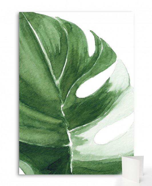 Zaproszenie ślubne z liśćmi...