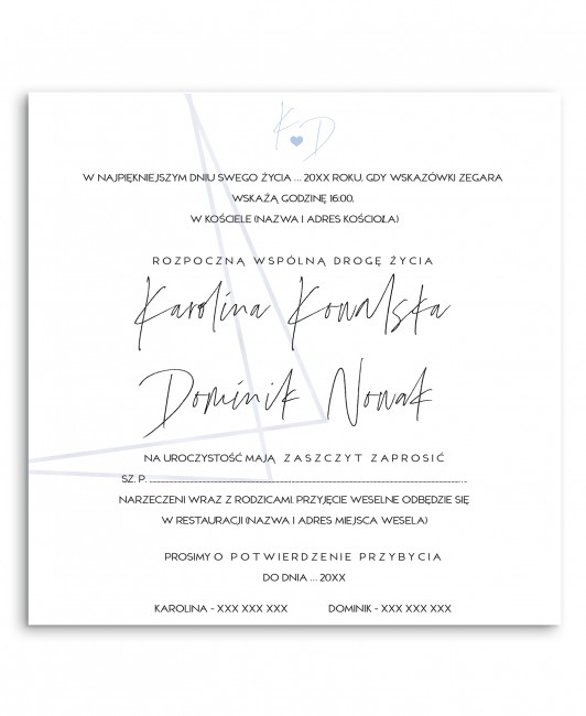 Zaproszenie ślubne...