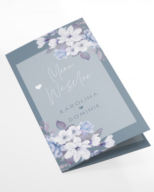 Otwierane menu weselne...