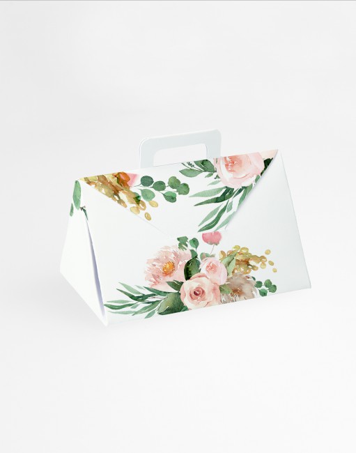 Ślubne pudełko-winietka...