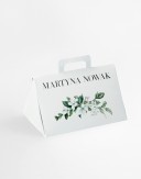 Ślubne pudełko-winietka z...