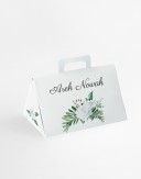 Ślubne pudełko-winietka z...