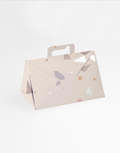 Ślubne pudełko-winietka w...