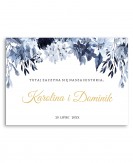 Tablica powitalna dla gości...