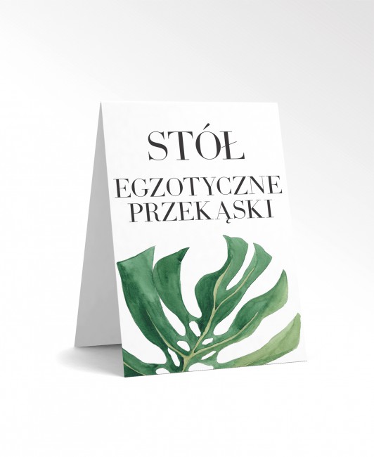 Karta z nazwą atrakcji...