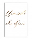 Złocona karta z nazwą...