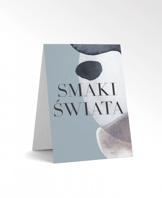 Karta z nazwą atrakcji...