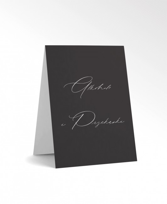 Karta z nazwą atrakcji...