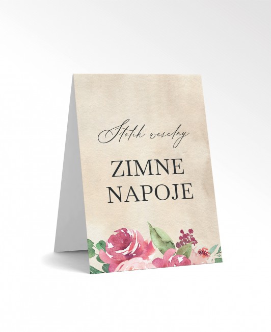 Karta z nazwą atrakcji...