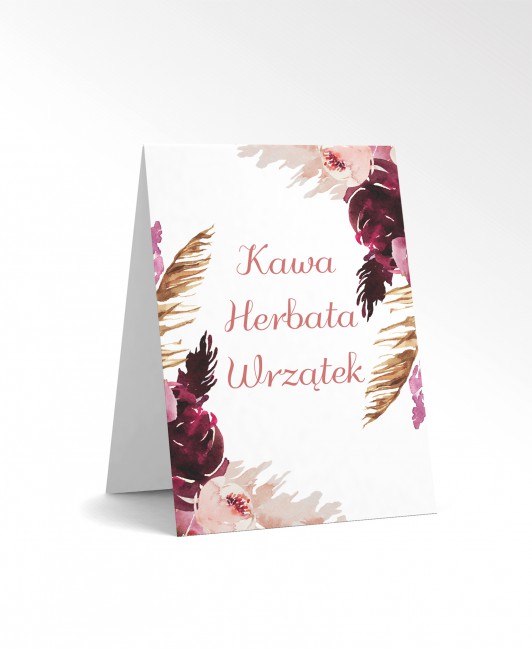 Karta z nazwą atrakcji...