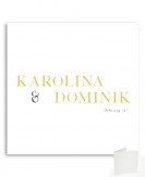 Zaproszenie ślubne...