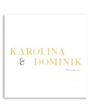 Zaproszenie ślubne...