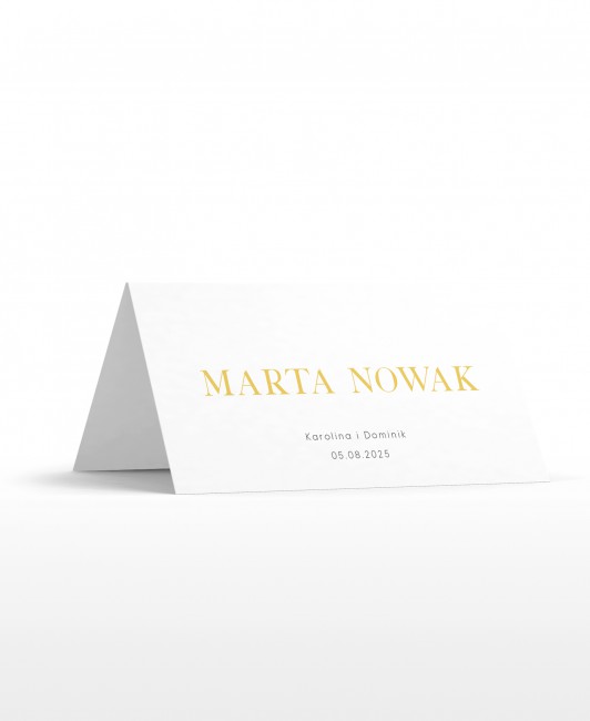 Winietka weselna - biało-żółta