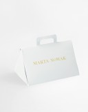 Ślubne pudełko-winietka -...