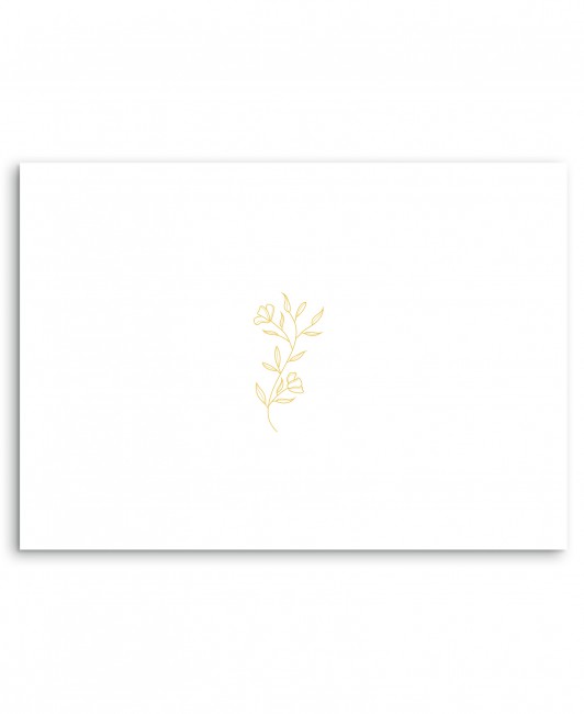 Minimalistyczne zaproszenie...