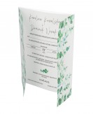 Zaproszenie ślubne greenery...