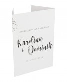 Zaproszenie ślubne z...