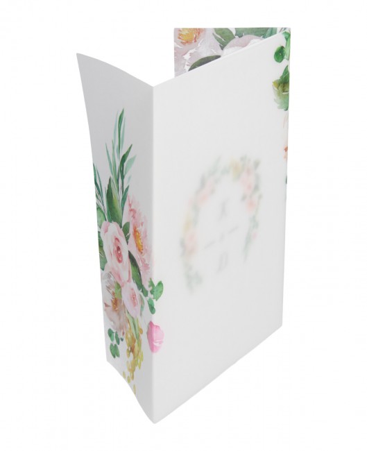 Zaproszenie ślubne z kalką...