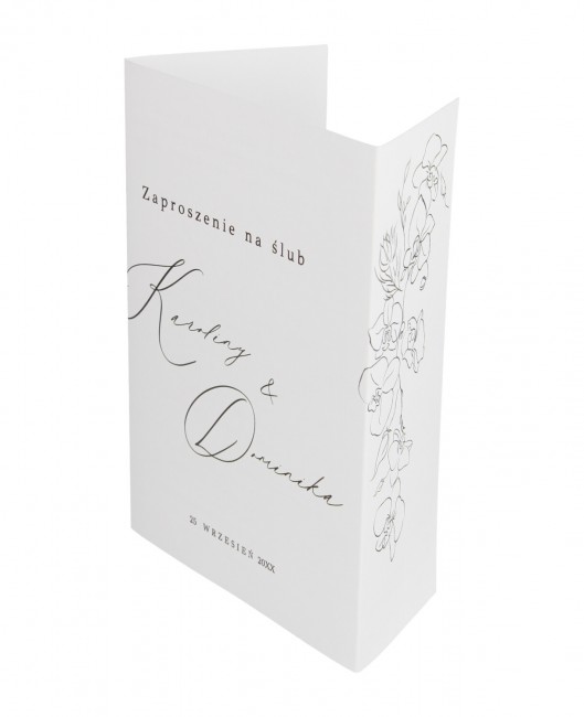 Zaproszenie ślubne z...
