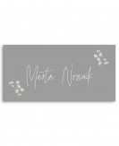 Winietka weselna szara -...