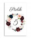 Rustykalny numer stolika