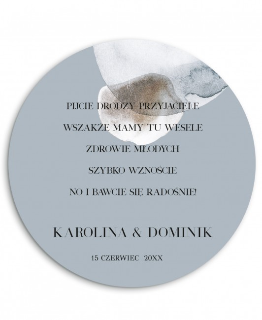 Zawieszka na alkohol szara...