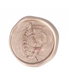 Lak ślubny z liściem paproci