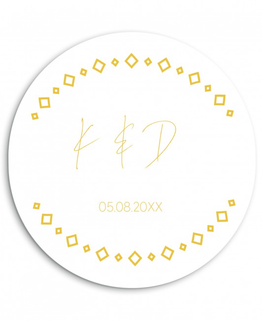 Zawieszka na alkohol biała...