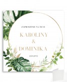 Zaproszenie ślubne...