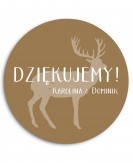 Naklejka ślubna -...