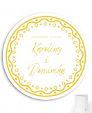 Zaproszenie ślubne składane...