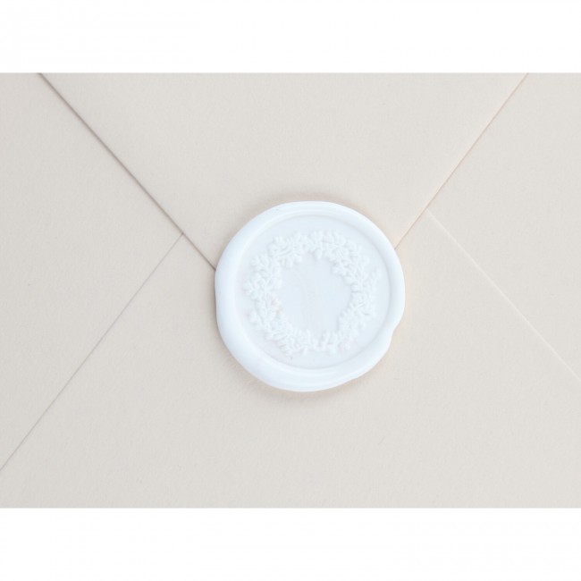 Lak ślubny z motywem wieńca