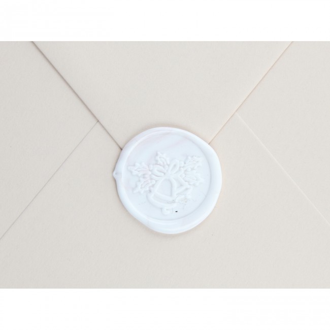 Lak ślubny z motywem bożonarodzeniowym