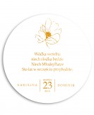 Złocona zawieszka na...