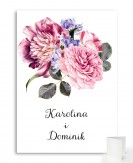 Zaproszenie ślubne składane...