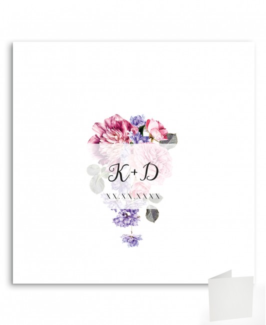 Składane zaproszenie ślubne...