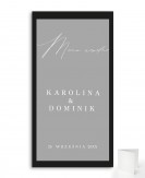 Menu weselne składane w...