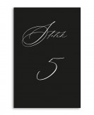 Numer stolika w stylu...