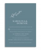 Zaproszenie ślubne...