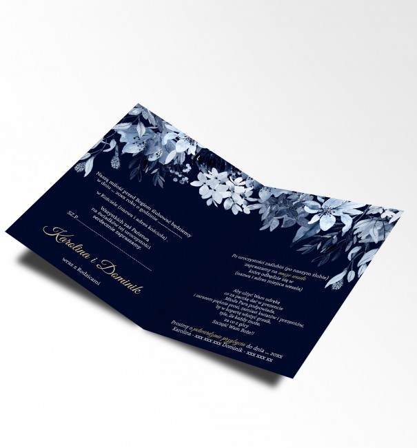 Zaproszenie ślubne ze...