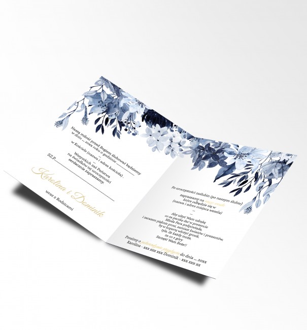 Zaproszenie ślubne z...